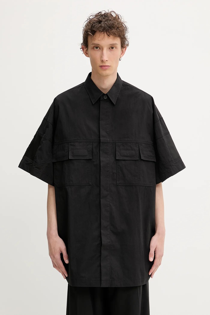 032C camicia 'My Own Mind' rilassato nero S25.MRW.1301.000