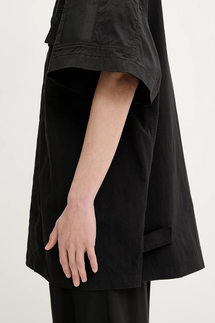 032C camicia 'My Own Mind' S25.MRW.1301.000 nero