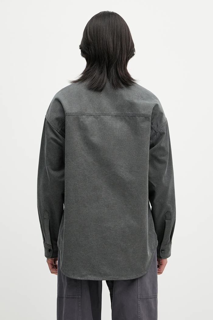 Одежда Двусторонняя куртка-рубашка AAPE Main Long Sleeve AAPSTM8502XXN чёрный