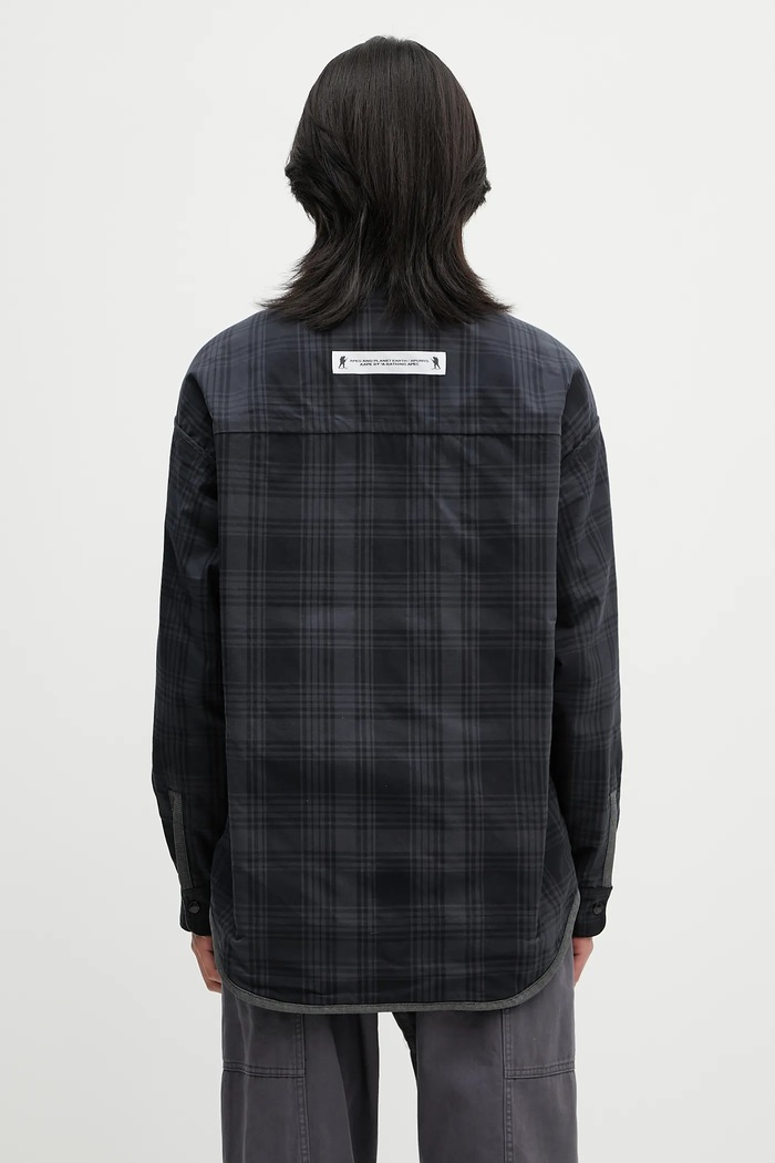 Двусторонняя куртка-рубашка AAPE Main Long Sleeve AAPSTM8502XXN