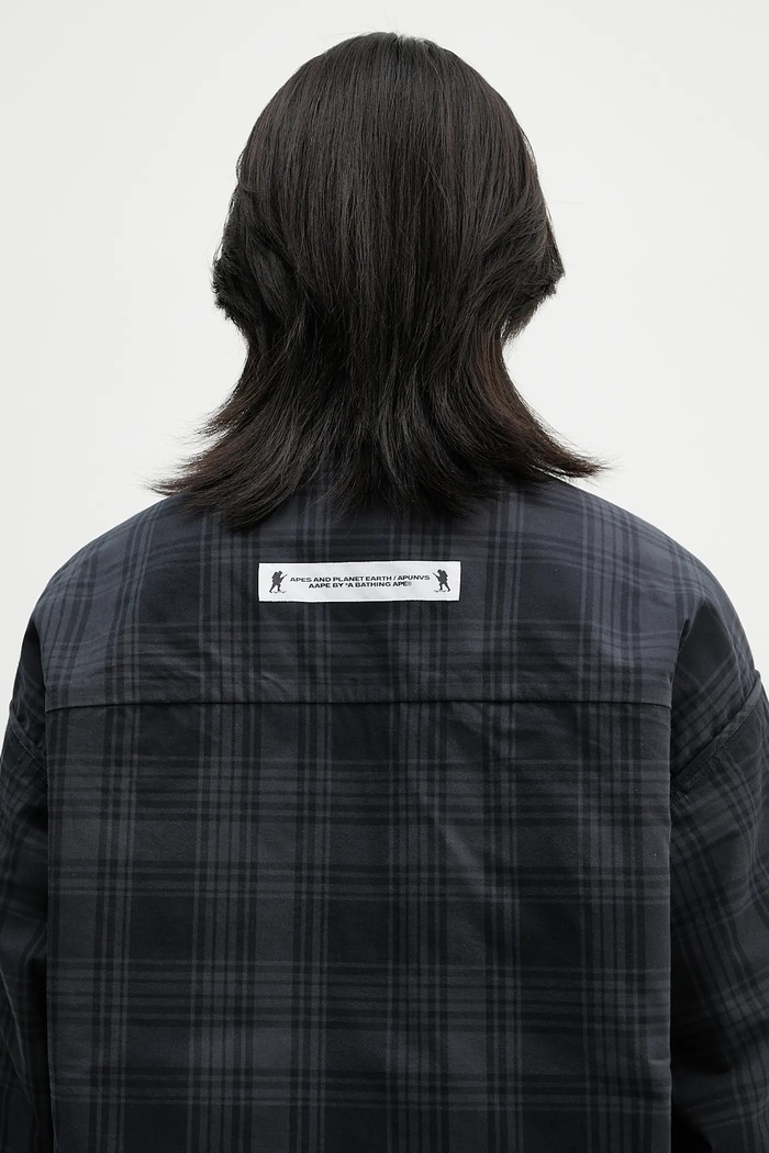 Двусторонняя куртка-рубашка AAPE Main Long Sleeve AAPSTM8502XXN