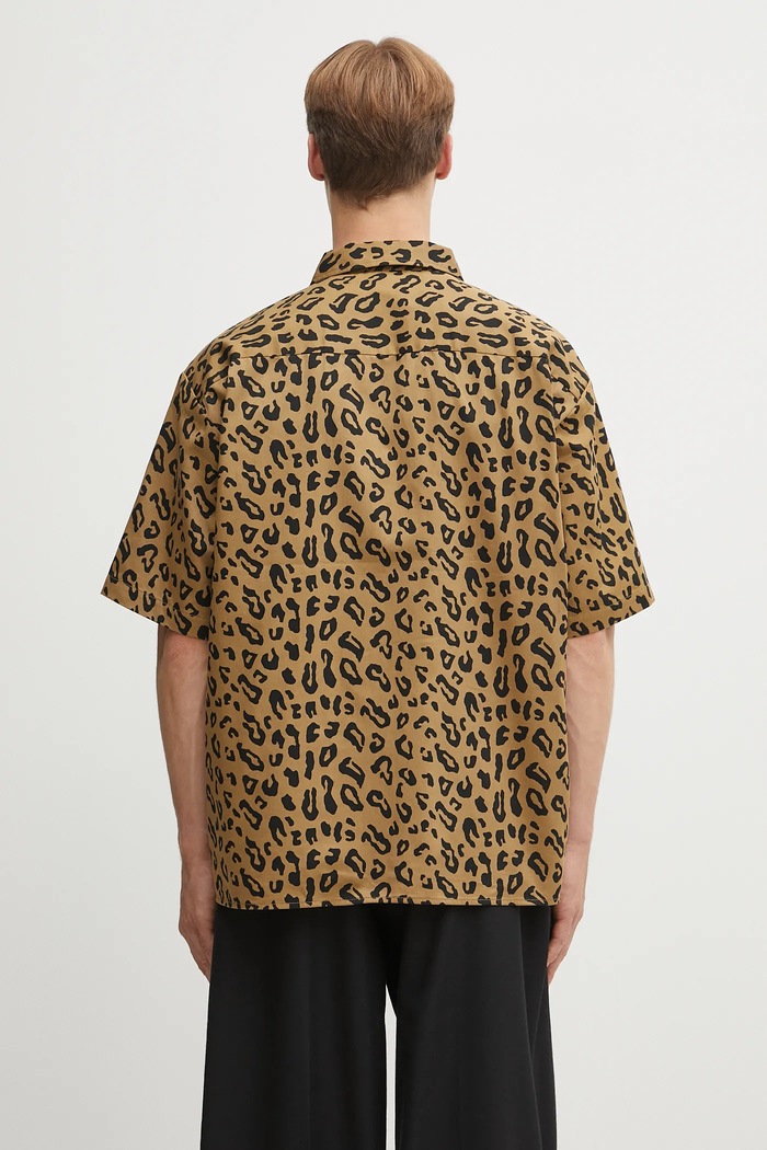 Oblečení Bavlněná košile Wacko Maria DICKIES / WORK SHIRT ( TYPE-2 ) 25SS.WMS.DC02 hnědá