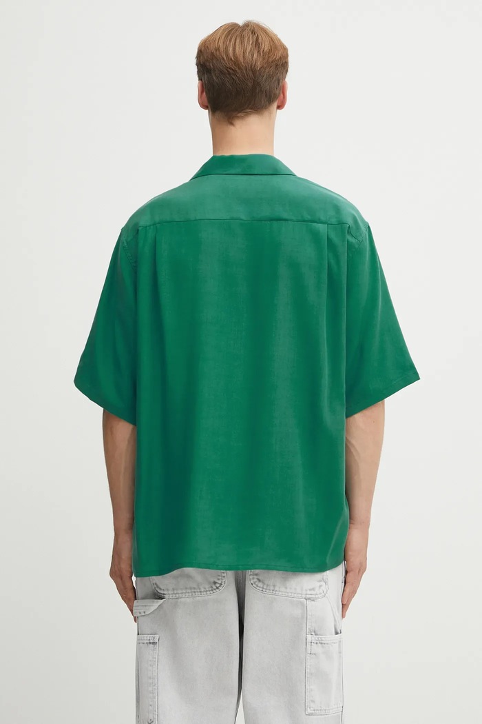 Одяг Сорочка Wacko Maria 50'S SHIRT S/S ( TYPE-2 ) 25SS.WMS.OC06 зелений