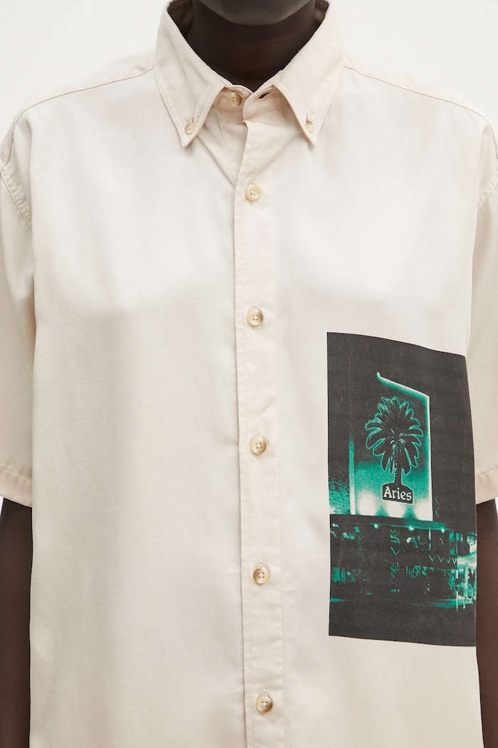 Košile Aries Motel Graphic Work Shirt AR4011503