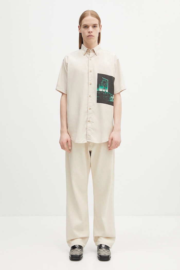 Košile Aries Motel Graphic Work Shirt AR4011503