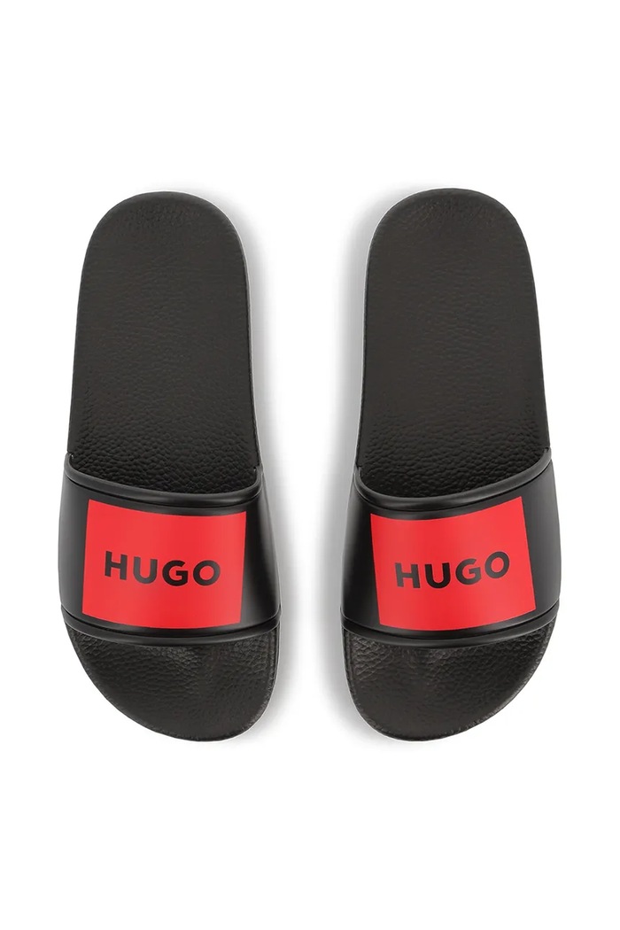 HUGO klapki dziecięce czarny G00297.36.41