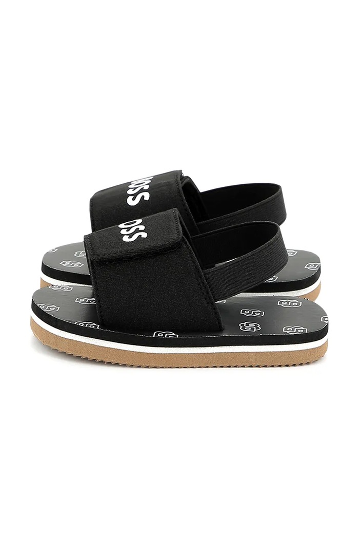 BOSS slapi copii J52156.22.30 negru SS25