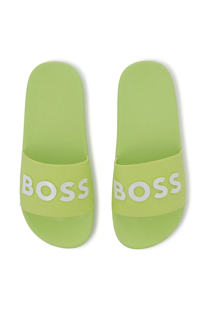 BOSS slapi copii verde J51643.27.35
