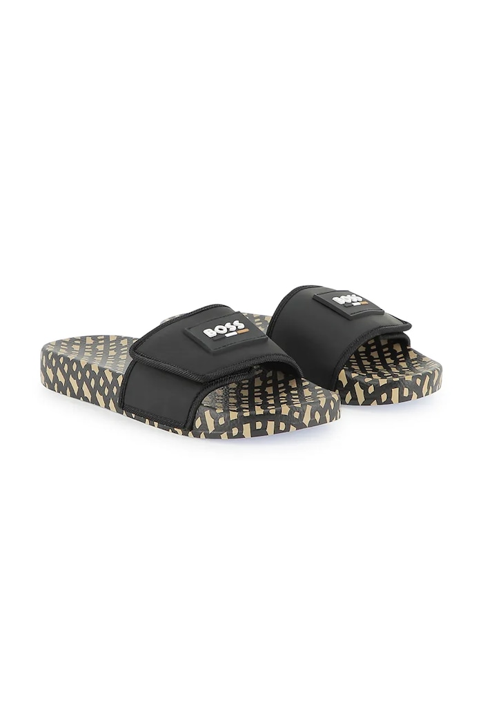 BOSS slapi copii J51647.27.35 negru