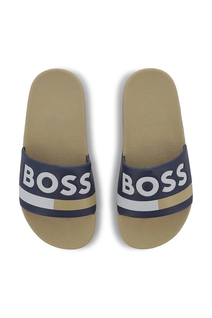 BOSS slapi copii bej J51649.36.41
