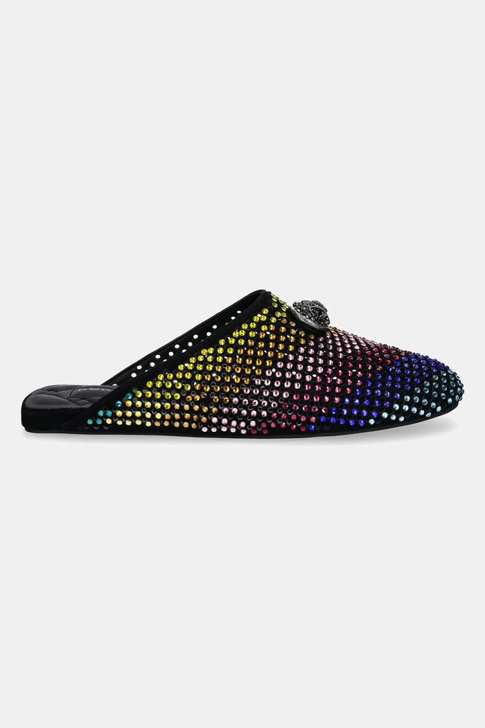 Kurt Geiger London klapki zamszowe Chelsea Slider 3937269209.MULT multicolor SS25