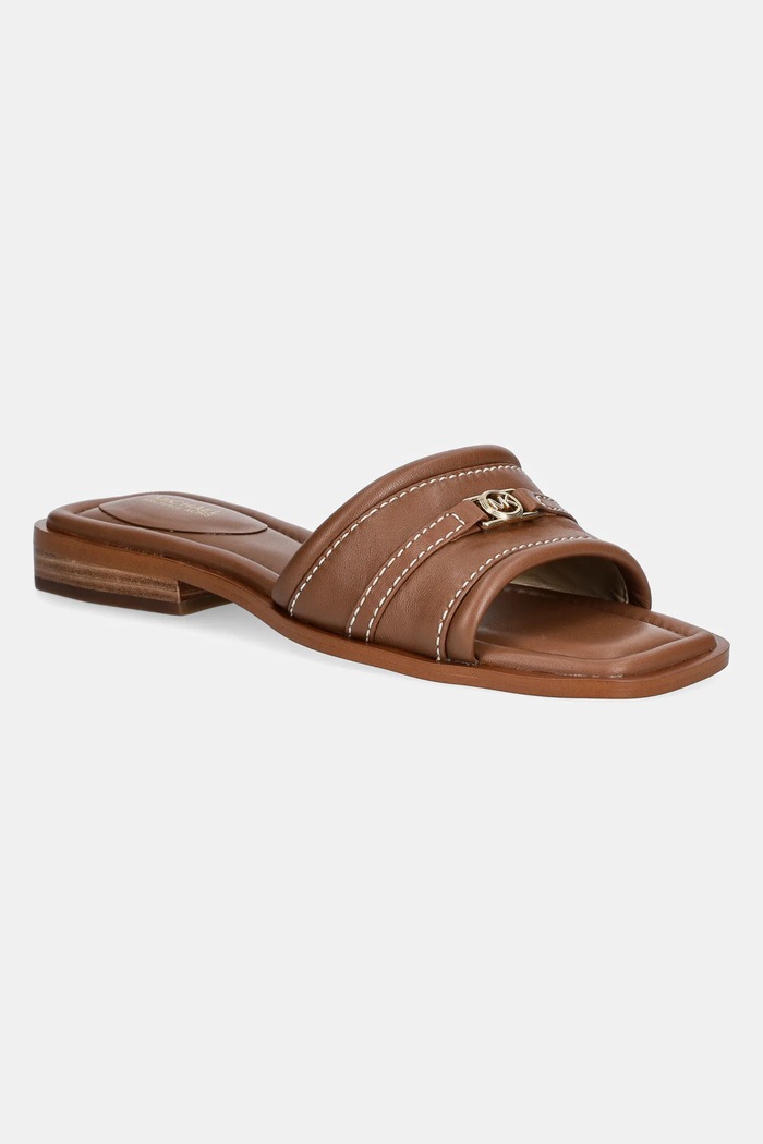MICHAEL Michael Kors slapi de piele Mandy piele maro 40R5MAFS2L.230