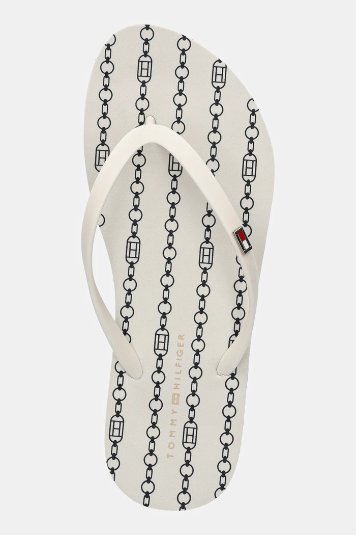 Σαγιονάρες Tommy Hilfiger HILFIGER STRAP BEACH SANDAL μπεζ FW0FW08518