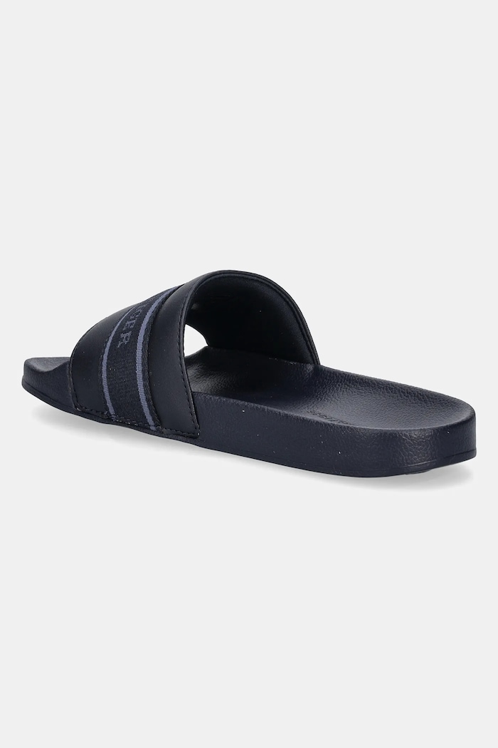 Obuwie Tommy Hilfiger klapki HILFIGER POOLSIDE WITH WEBBING FW0FW08529 granatowy
