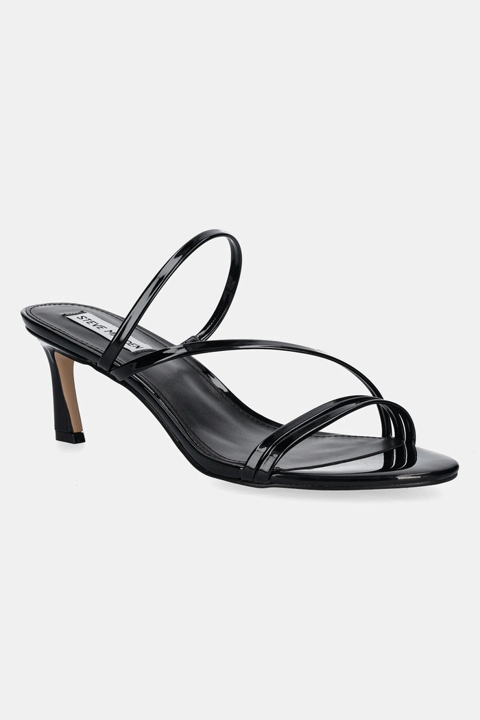 Kožené šľapky Steve Madden Lamora ihličkový čierna SM11003630.018