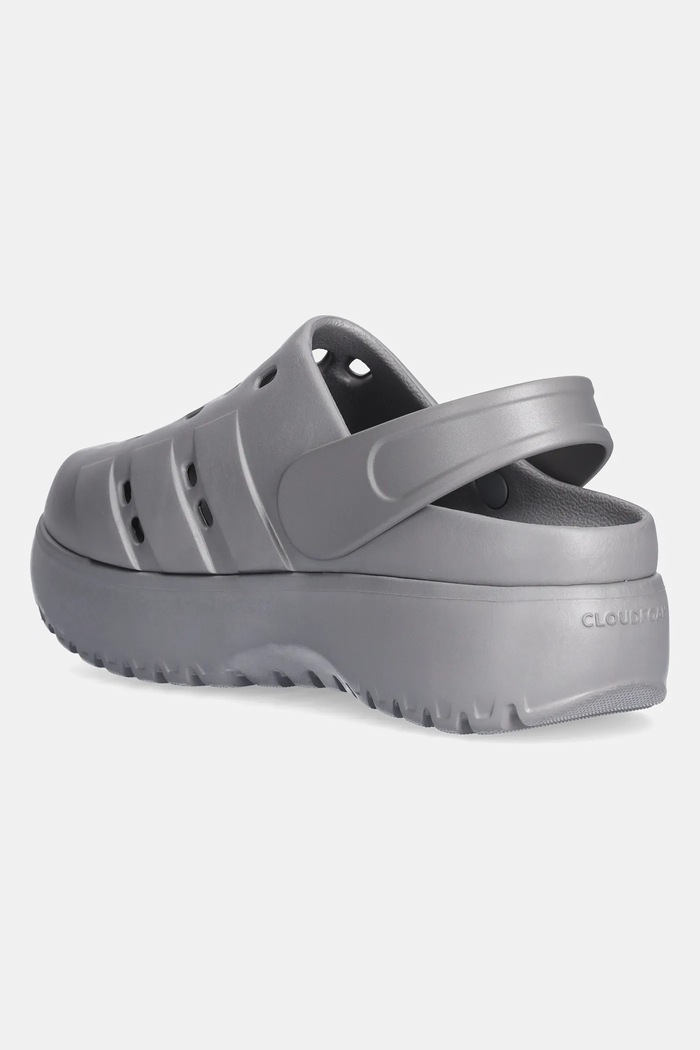 Obuwie adidas klapki Adilette Clog Platform JQ9879 szary