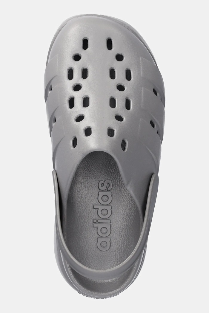adidas klapki Adilette Clog Platform szary JQ9879