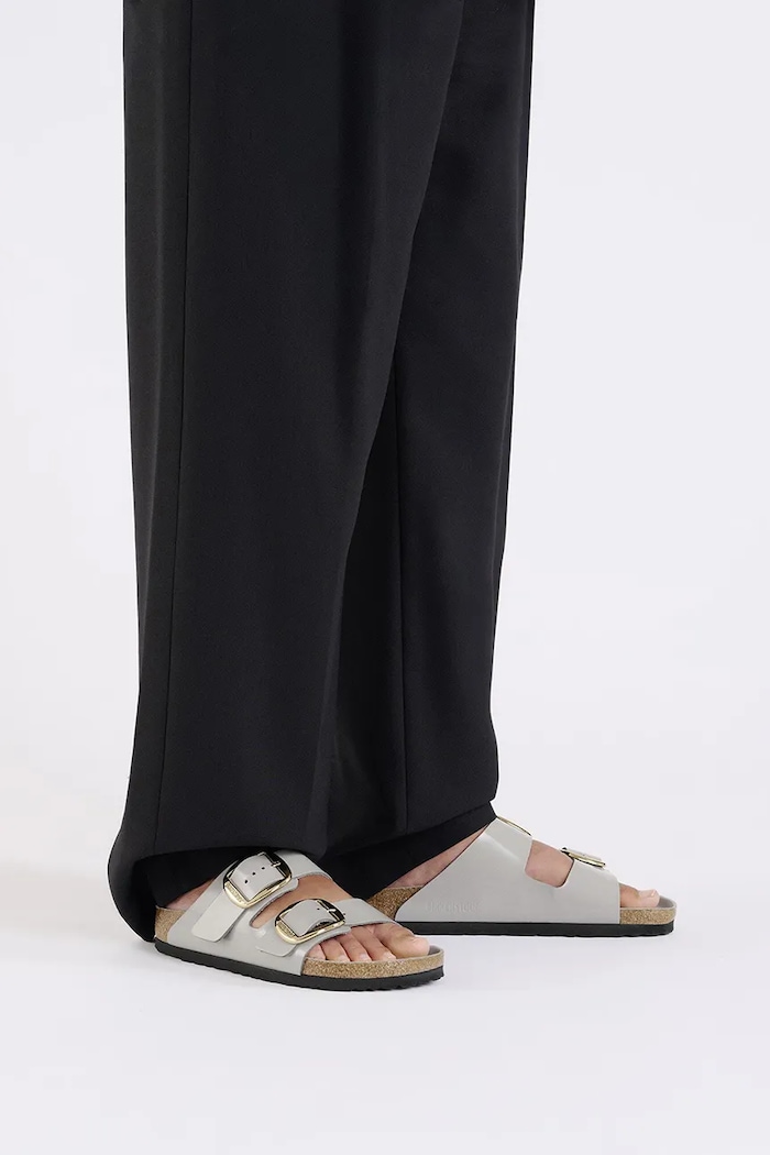 Birkenstock ciabatte slide in pelle Arizona Big Buckle 1029391