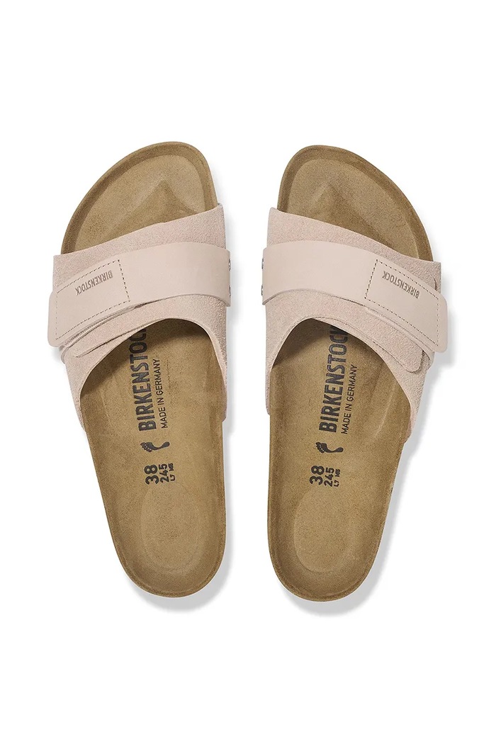 Kožené pantofle Birkenstock Oita 1029281 růžová