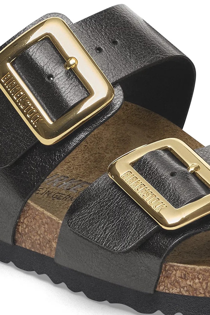 Obuwie Birkenstock klapki Sydney Graceful Cushion Buckle 1029457 czarny