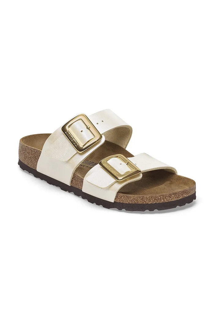 Šľapky Birkenstock Sydney Graceful Cushion Buckle 1029492 biela SS25