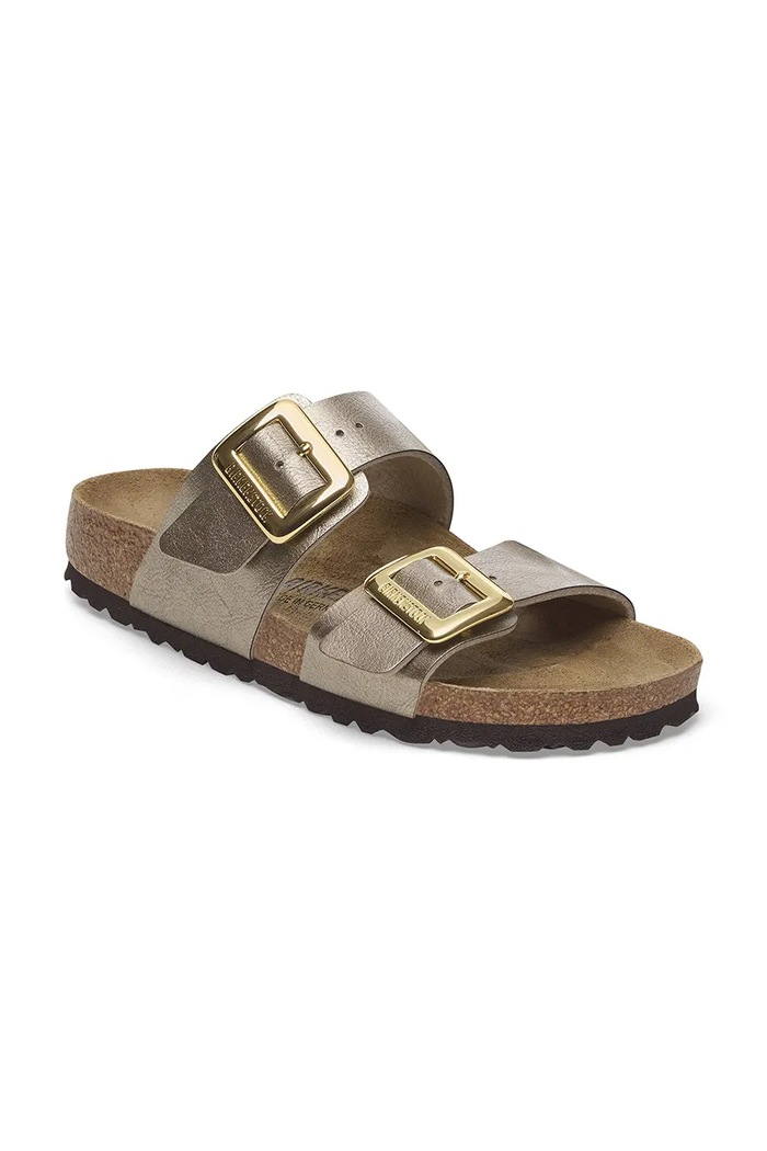 Pantofle Birkenstock Sydney Graceful Cushion Buckle 1029372 hnědá SS25