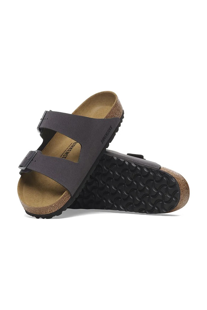 Šľapky Birkenstock Arizona Birkibuc 1029162 sivá