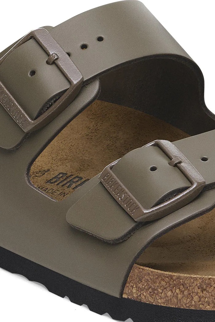 Obuv Kožené šľapky Birkenstock Arizona 1029155 zelená