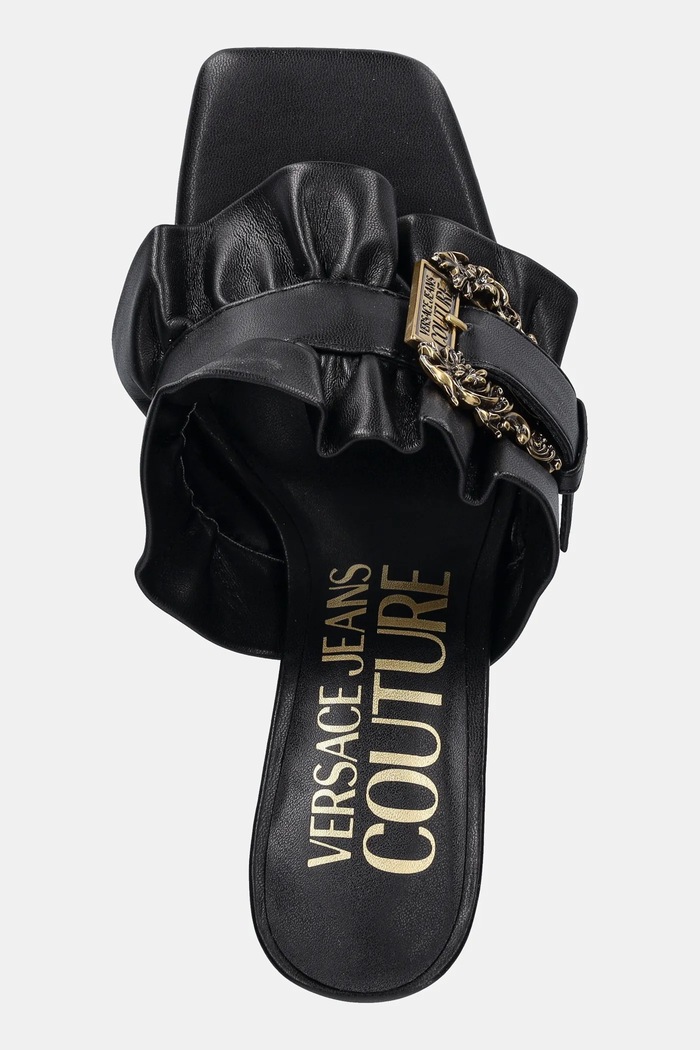 Versace Jeans Couture klapki czarny 78VA3S70.71570.899