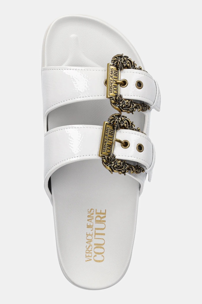 Versace Jeans Couture klapki biały 78VA3SM1.ZS539.003
