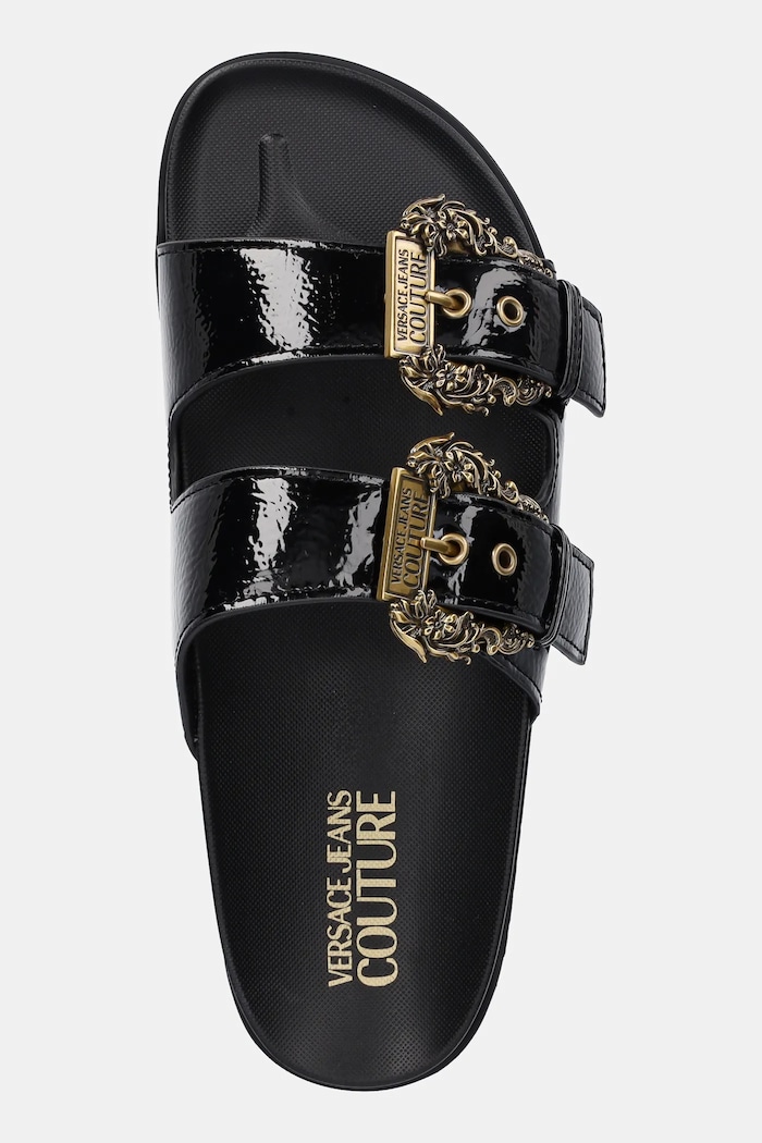 Versace Jeans Couture klapki czarny 78VA3SM1.ZS539.899