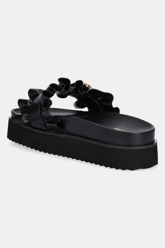Obuwie Versace Jeans Couture klapki 78VA3SM5.71570.899 czarny