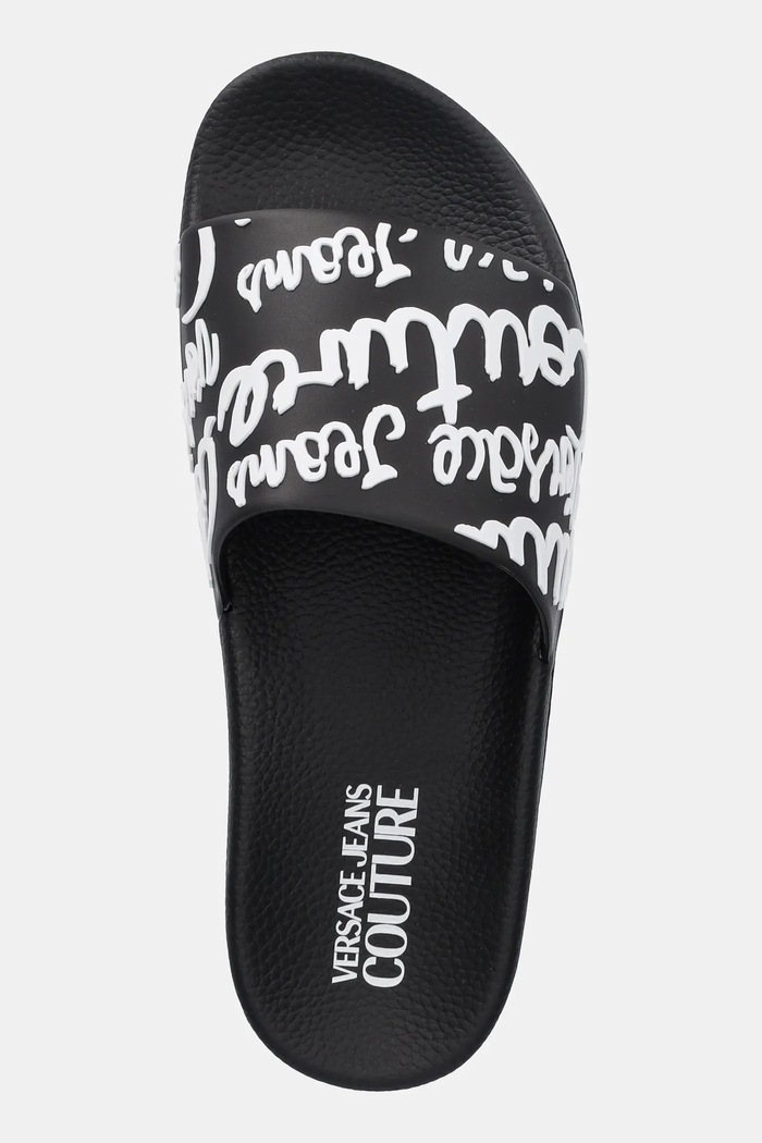 Versace Jeans Couture papuci negru 78VA3SQ1.71352.L01