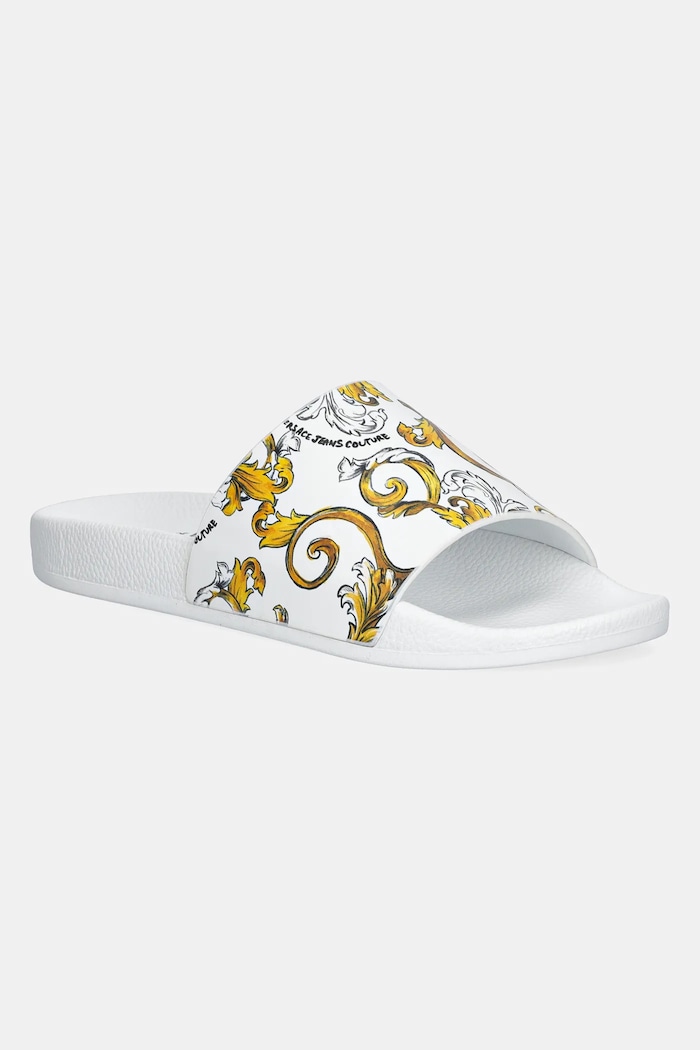 Versace Jeans Couture Klapki biały 78VA3SQ3.ZS365.G03