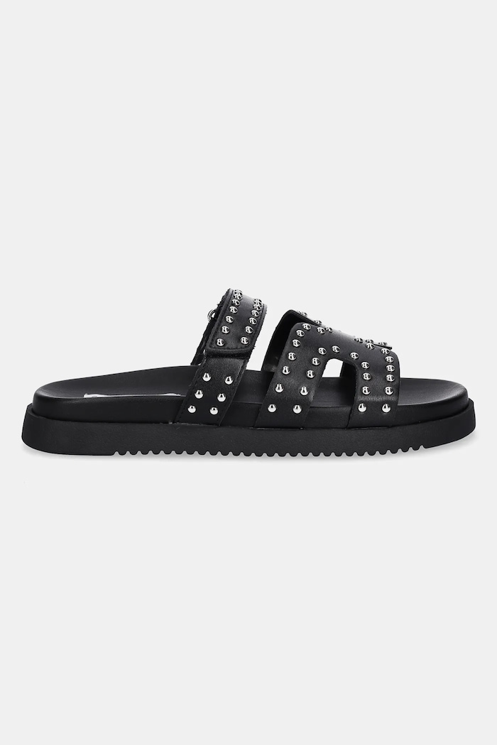 Steve Madden șlapi de piele Missile-S SM11003772.032 negru SS25