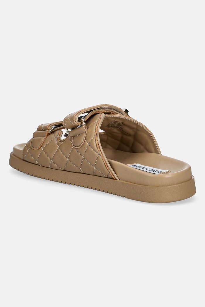 Boty Steve Madden Kožené pantofle Steve Madden Schmona-CN SM11003714.217 béžová
