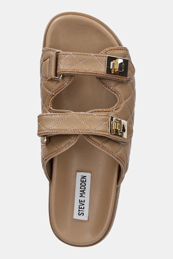 Kožené pantofle Steve Madden Schmona-CN Steve Madden SM11003714.217 béžová