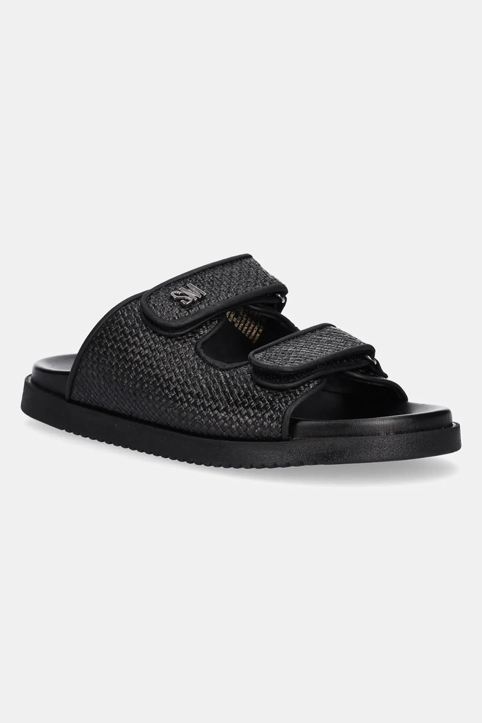 Šľapky Steve Madden Myka plochý čierna SM11003682.001