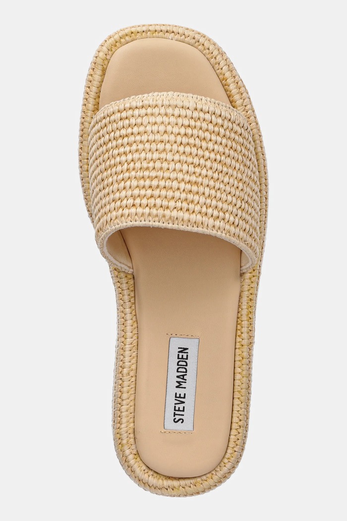 Steve Madden klapki Beachy beżowy SM11003589.166
