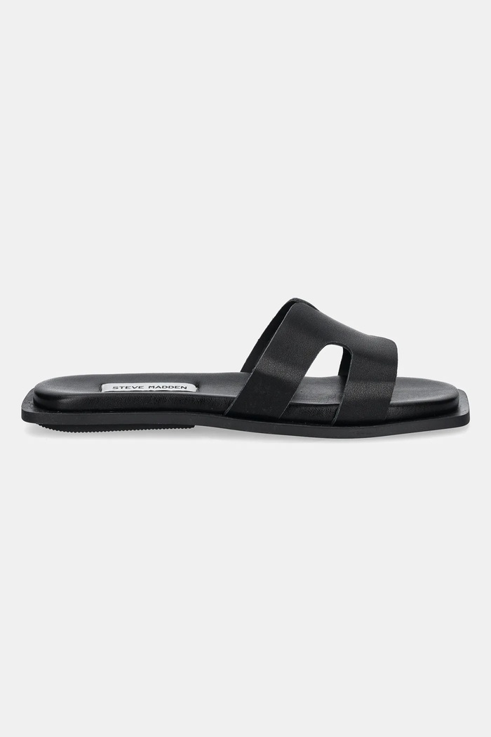Steve Madden Șlapi de piele Sofia SM11003523.017 negru SS25