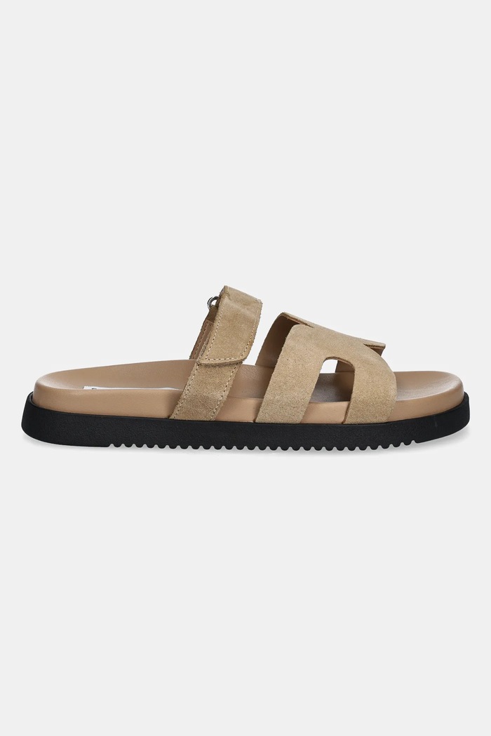 Steve Madden klapki zamszowe Missile SM11003028.275 beżowy AA00