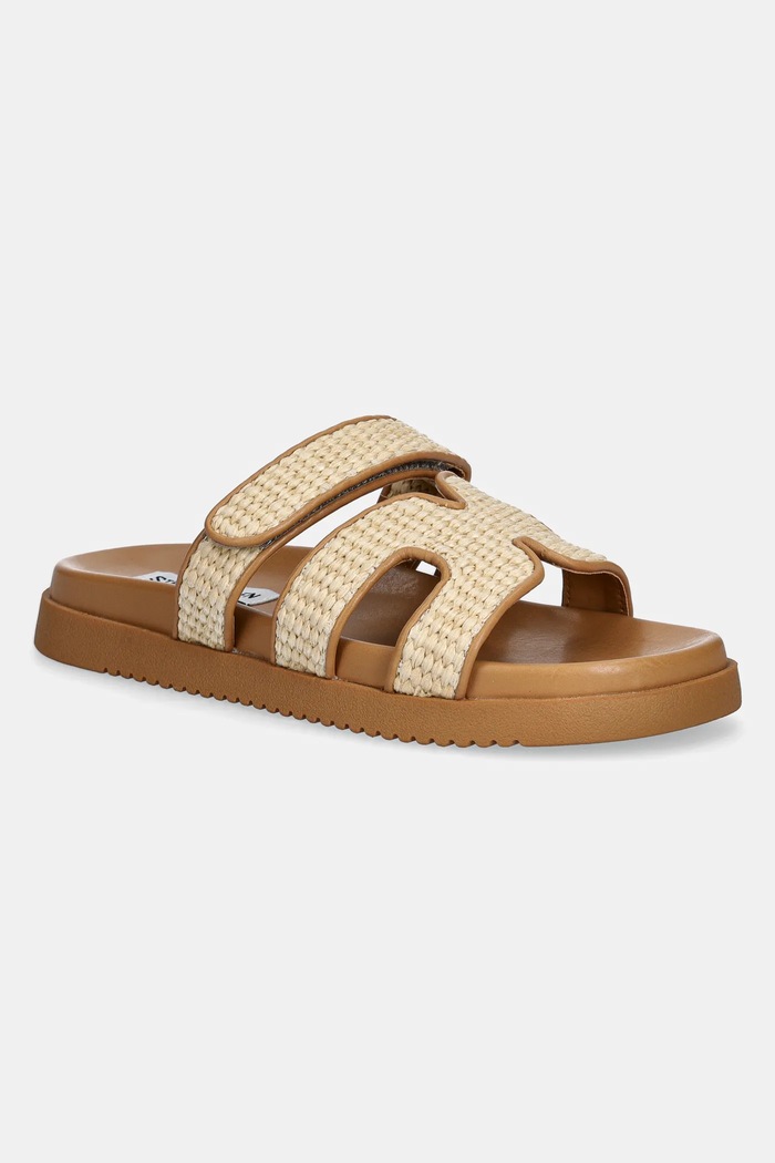 Steve Madden klapki Missile tekstylny beżowy SM11003028.380