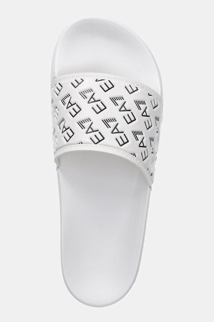 EA7 Emporio Armani klapki damskie biały AF15125.7X000109
