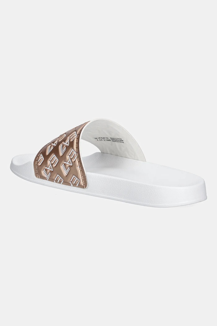 Obuv EA7 Emporio Armani šľapky dámske AF15125.7X000109 biela