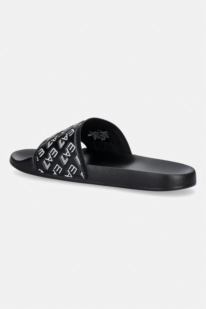 Încălțăminte EA7 Emporio Armani papuci femei AF15125.7X000109 negru