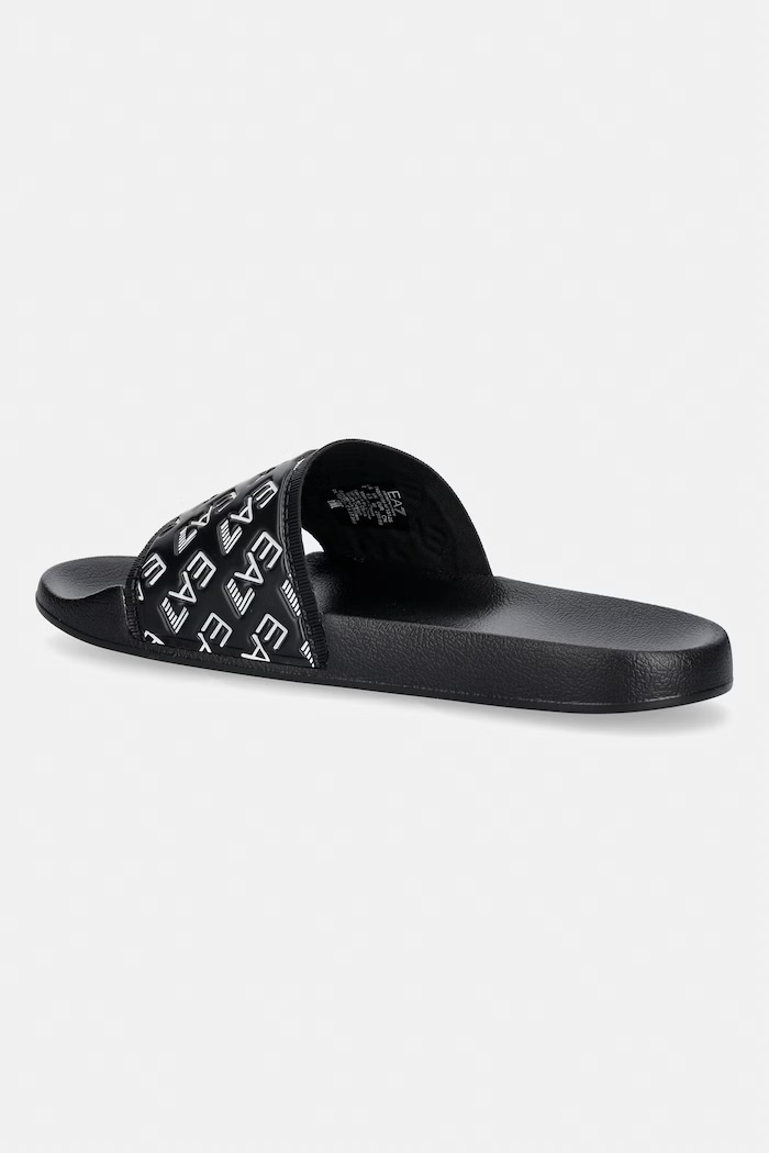 Încălțăminte EA7 Emporio Armani papuci femei AF15125.7X000109 negru