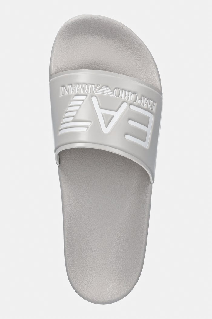 EA7 Emporio Armani klapki basenowe damskie szary AF15118.7X000108