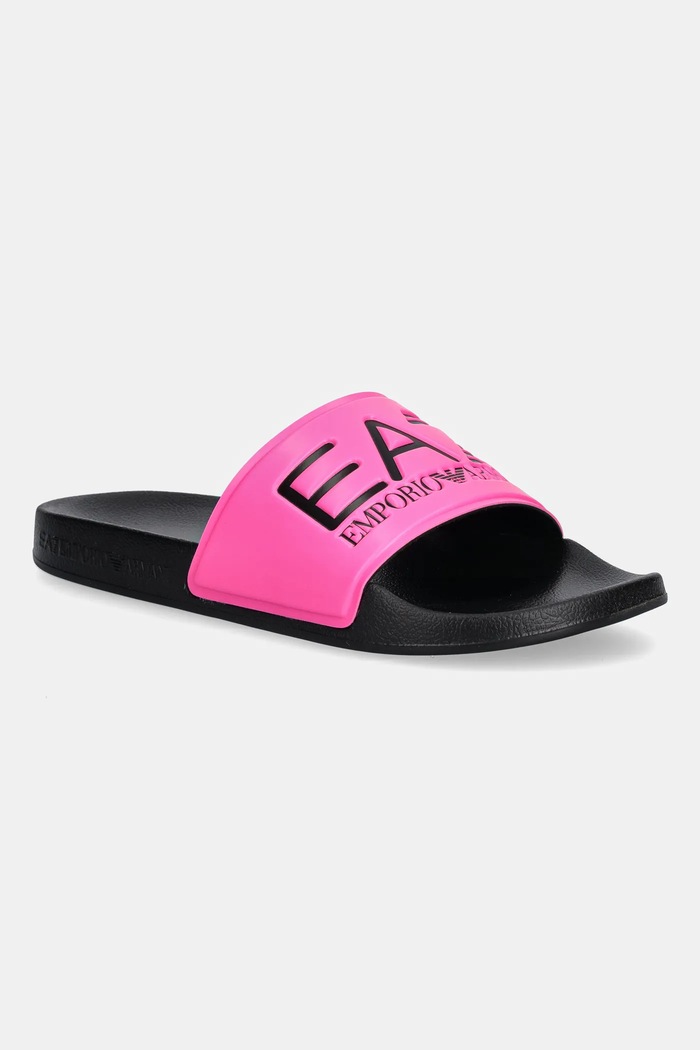 EA7 Emporio Armani papuci pentru piscină damă sintetic roz AF15118.7X000108