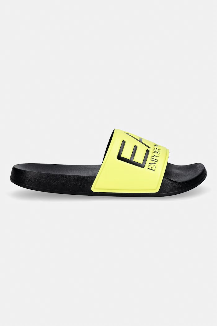 EA7 Emporio Armani klapki basenowe damskie AF15118.7X000108 czarny SS26