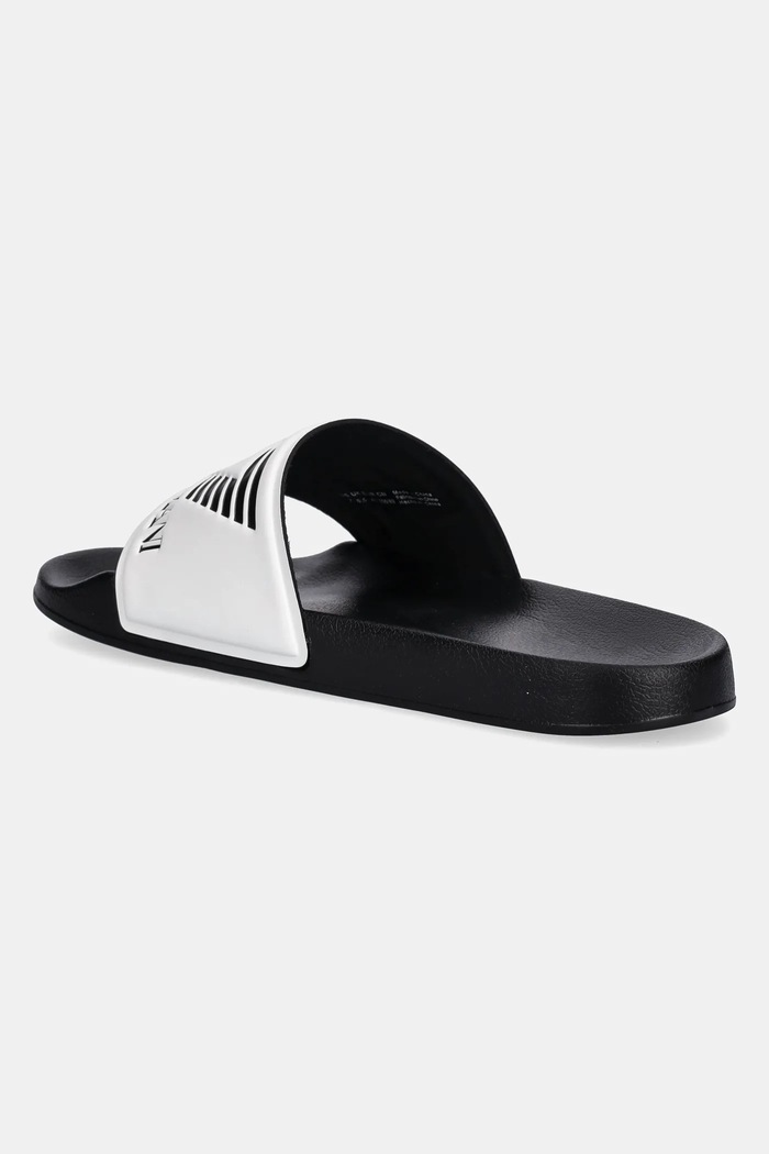 Încălțăminte EA7 Emporio Armani papuci pentru piscină femei AF15118.7X000108 negru